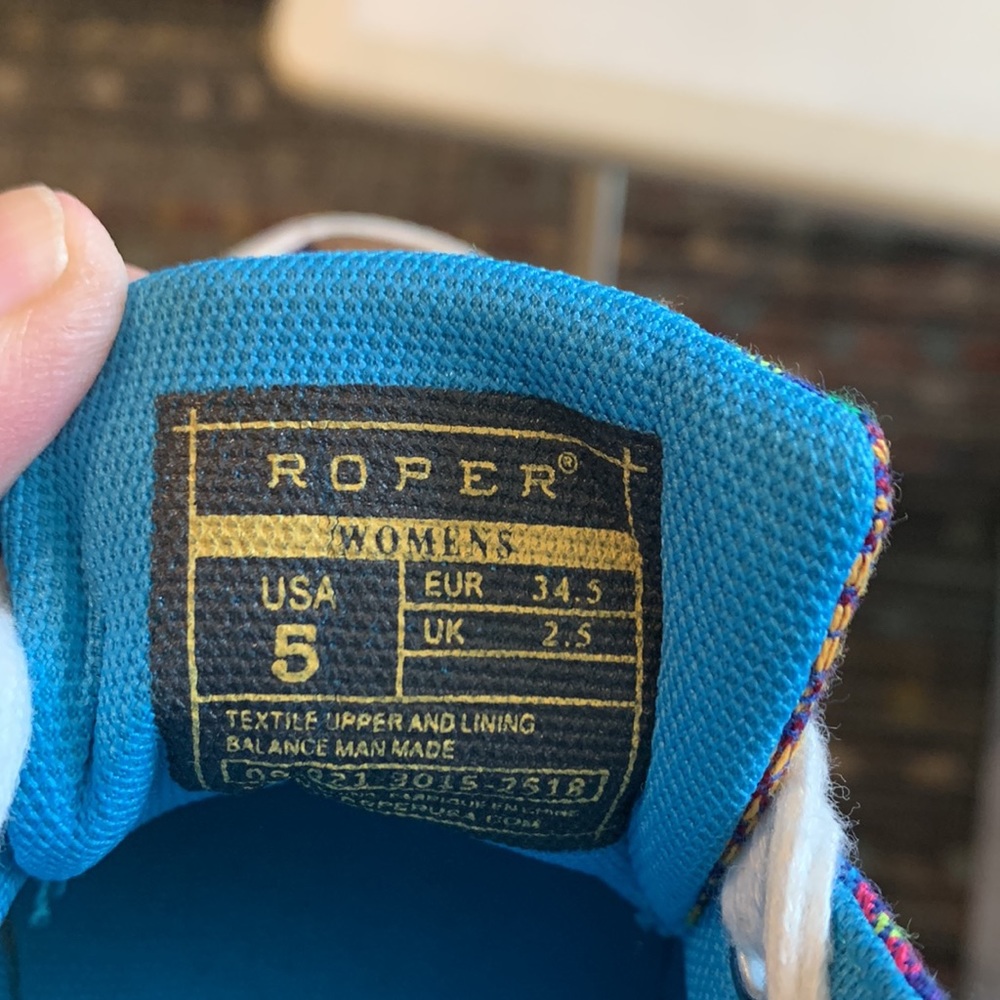 Multicolored Roper sneakers. - Picture 6 of 6